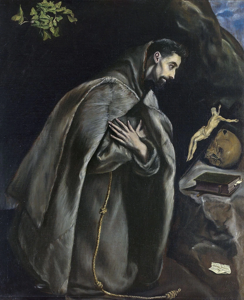 San Francesco prega sul Crocifisso - Bilboko Arte Ederren Museoa